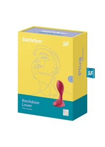 Anál vibrátor plug tölthető Backdoor lover piros