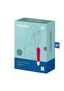 Mini vibrátor Satisfyer Ultra power bullet 1 piros