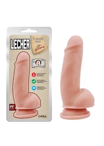 Vaskos dildó pénisz Lecher flesh 18 cm