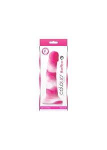Tapadótalpas műpénisz Colours yum yum 6 dildó pink