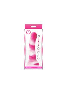 Tapadótalpas műpénisz Colours yum yum 6 dildó pink