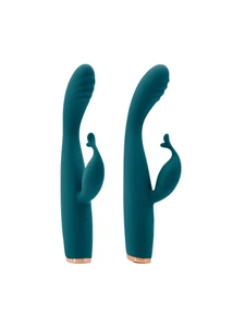Csiklóizgató karos nyúl vibrátor Luxe skye teal