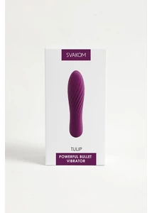 Tulip violet erőteljes mini vibrátor