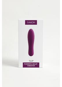 Tulip violet erőteljes mini vibrátor