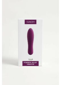 Tulip violet erőteljes mini vibrátor