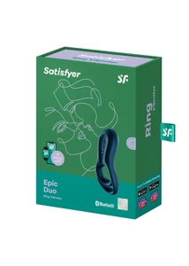 Vibrációs okos péniszgyűrű - Satisfyer Epic duo