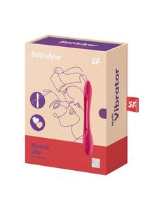Flexibilis csiklóizgatós párvibrátor Elastic joy piros