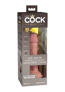 Realisztikus letapaszthatós vibrátor 15 cm - dual density vibrating silicone cockdual density vibrating silicone cock