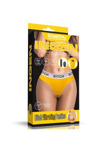 Bitch vibrating panties m Vibrátoros bugyi távirányítóval