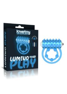 Világítós vibráló péniszgyűrű Lumino play vibrating penis ring