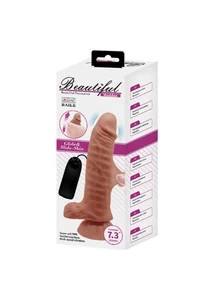 Vibrátor Beautiful Maddox 18,5 cm tapadótalpas