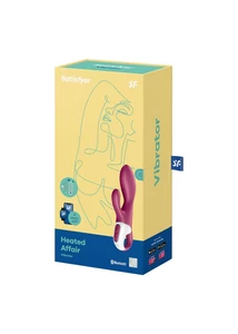 Tölthető melegítős, csiklókaros vibrátor Heated affair 20 cm