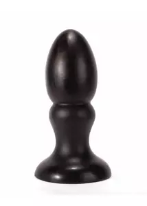 X-men extra nagy análtágító, butt plug black 25,4 cm