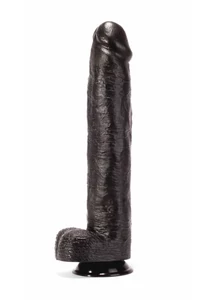 X-men hunter's fekete, herés dildó 43 cm