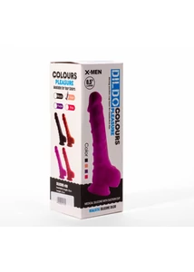 X-men testszínű herés dildó 21,5 cm - colours pleasure flesh 2