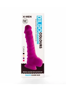 X-men fekete, herés szilikon dildó 21.5 cm