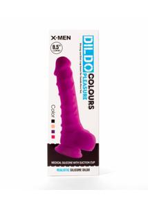 X-men fekete, herés szilikon dildó 21.5 cm