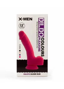 X-men fekete, herés dildó 19 cm - colours pleasure black 2