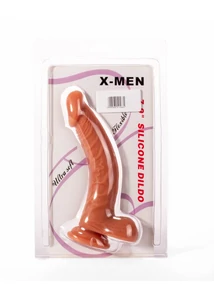 X-men szilikon herés dildó - silicone dildo flesh 20 cm