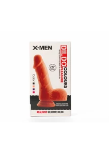 X-men fekete, herés dildó 19 cm - colours pleasure black 3