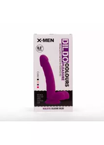 X-men testszínű herés dildó 21,5 cm - colour pleasure flesh 1