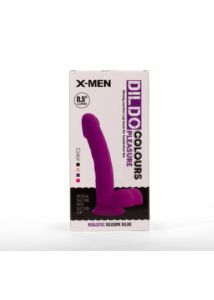 X-men testszínű herés dildó 21,5 cm - colour pleasure flesh 1