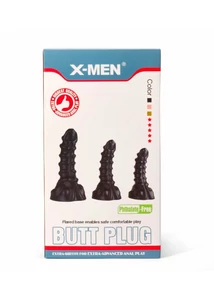 Análdildó készlet 3db - X-MEN Monster Plug 3 S