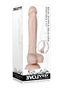 Világos bőrszínű, realisztikus dildó 21 cm