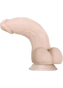 Világos bőrszínű, realisztikus dildó 21,5 cm