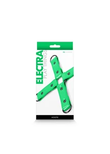Műbőr keresztkötöző Electra  - zöld
