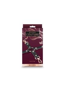 Kötöző kereszt Bondage couture hog tie - fekete