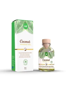 Melegítős, ehető masszázs gél - vegán kókusz 30 ml