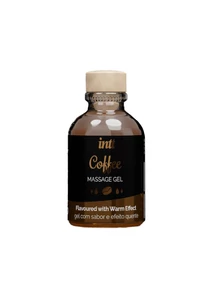 Melegítős, ehető masszázs gél - kávé 30 ml
