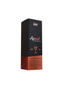 Melegítős, ehető masszázs gél - aperol 30 ml