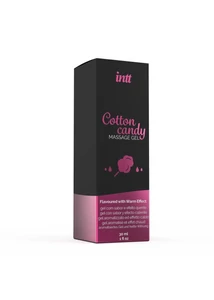 Melegítős, ehető masszázs gél - vattacukor 30 ml