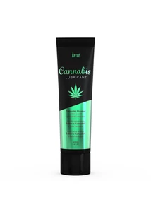 Kannabisz aromájú vízbázisú sikosító - Lubrificant cannabis tube 100 ml
