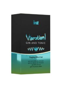 Folyékony vibrátor gél - gin & tonic 15 ml