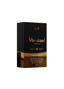 Folyékony vibrátor gél - kávé 15 ml