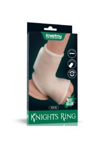 Knights ring vibráló péniszköpeny, pénisz mandzsetta