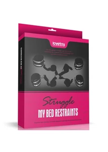 Tépőzáras kötöző minden végtagra Struggle my bed restraints