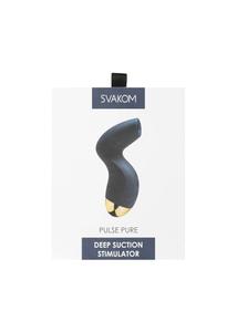 Léghullámos okos csiklószívó Svakom Pulse pure blue