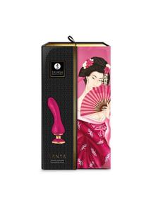Luxus ergonomikus vibrátor Sanya raspberry