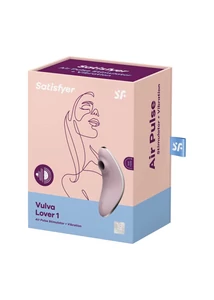Léghullámos csiklóizgató vibrátoros  Vulva lover 1 violet