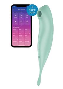 Csiklóvibrátor 2in1 Satisfyer Twirling pro connect app