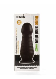 X-men fekete nagy méretű anal plug 25 cm