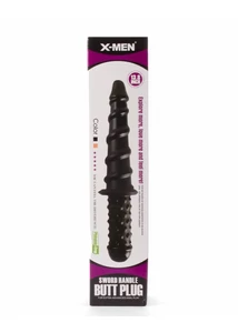 X-men sword handle fekete kétvégű dildó 35 cm