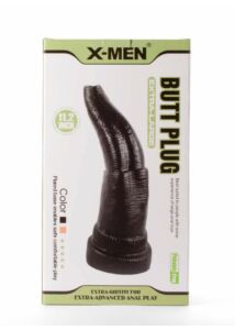 X-men extra nagy fekete análdildó 28,4 cm