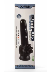 Nagy anál dildó extra large butt plug X-men 12.1