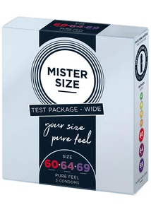 Mister Size óvszer teszter 60-64-69
