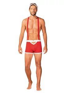 Férfi mikulás jelmez Obsessive Mr claus  l/xl